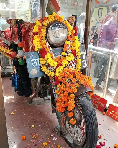 ओम बन्ना की बुलेट