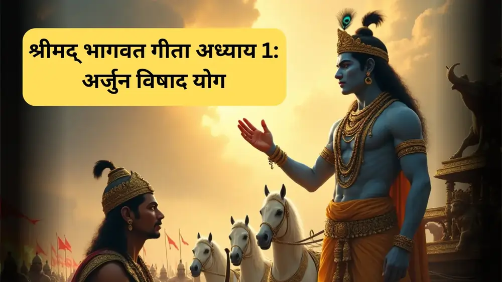 श्रीमद् भागवत गीता अध्याय 1 अर्जुन विषाद योग (Bhagwat Geeta Chapter 1)