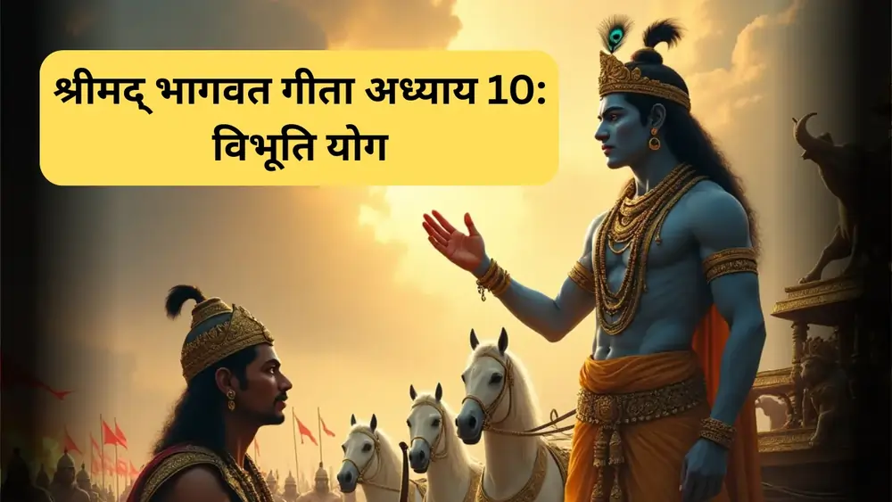 श्रीमद् भागवत गीता अध्याय 10 विभूति योग (Bhagwat Geeta Chapter 10)