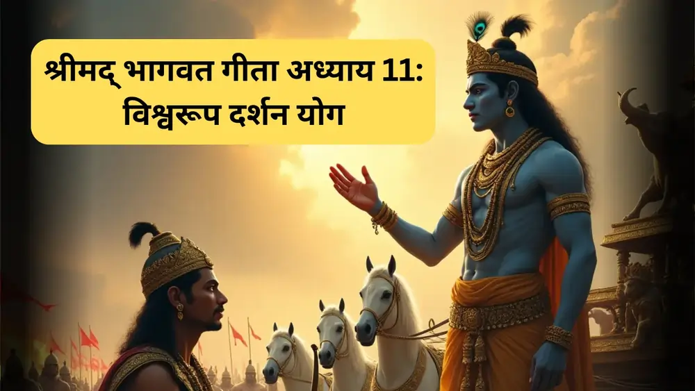 श्रीमद् भागवत गीता अध्याय 11 विश्वरूप दर्शन योग (Bhagwat Geeta Chapter 11)