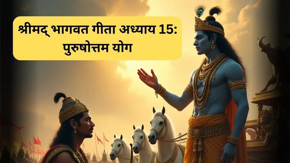 श्रीमद् भागवत गीता अध्याय 15 पुरुषोत्तम योग (Bhagwat Geeta Chapter 15)