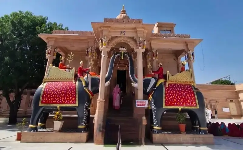 श्रीखेतेश्वर ब्रह्मधाम तीर्थ आसोतरा का ब्रह्मा जी का मुख्य मंदिर