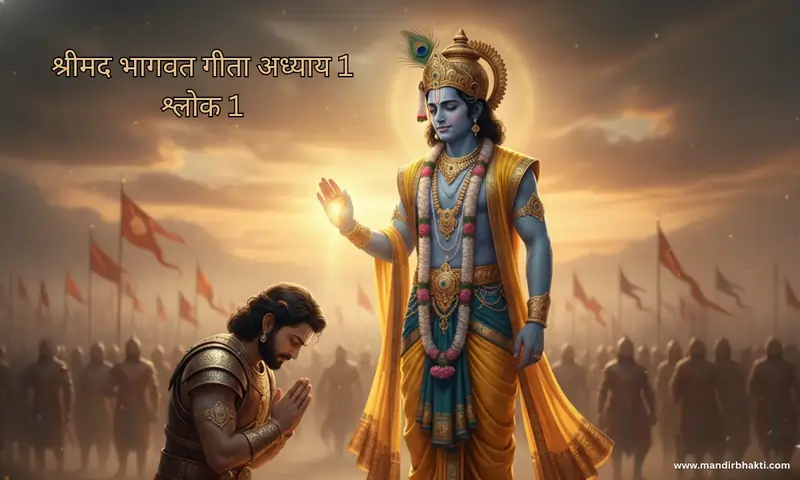 भगवत गीता अध्याय 1 श्लोक 1