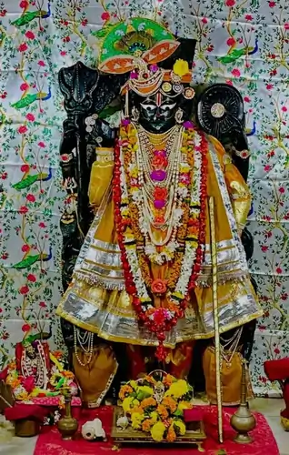 हरिहर जी मंदिर बदराणा के गर्भगृह में स्थापित हरिहर जी की प्रतिमा